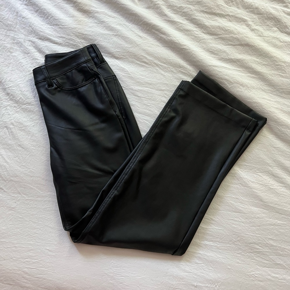 Faux Leather Pants